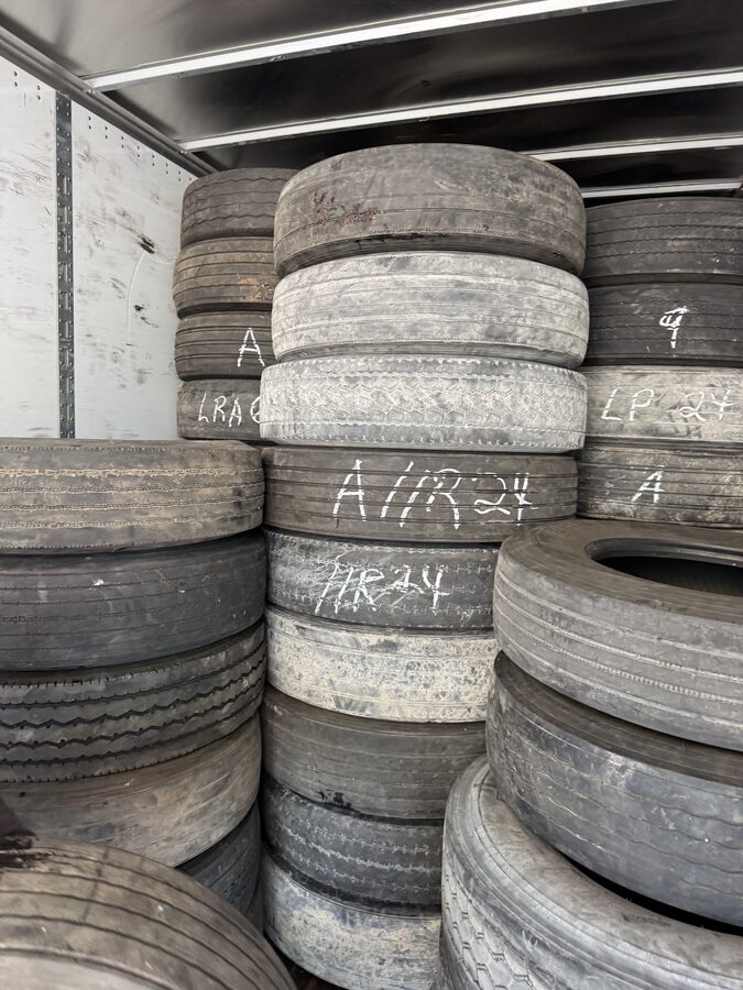 Scrap tires collected by COPA Tires in Florida (photo 3)