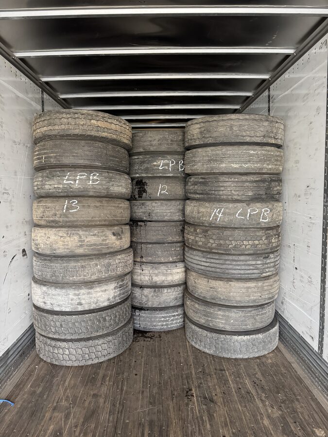 Scrap tires collected by COPA Tires in Florida (photo 4)